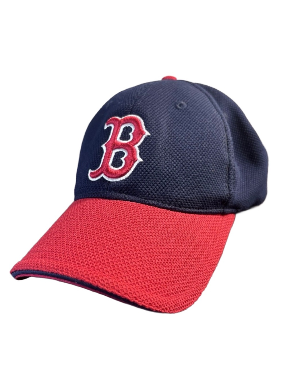 VINTAGE MLB Boston Red Sox Embroidered Baseball Cap by New Era 39Thirty Med/Lg
